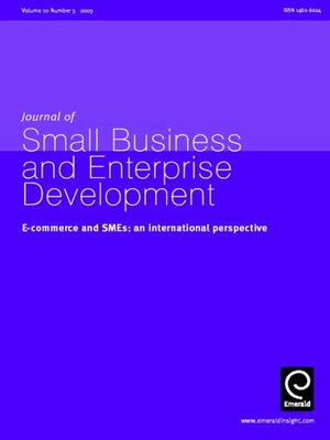 cover image of Journal of Small Business and Enterprise Development, Volume 10, Issue 3
